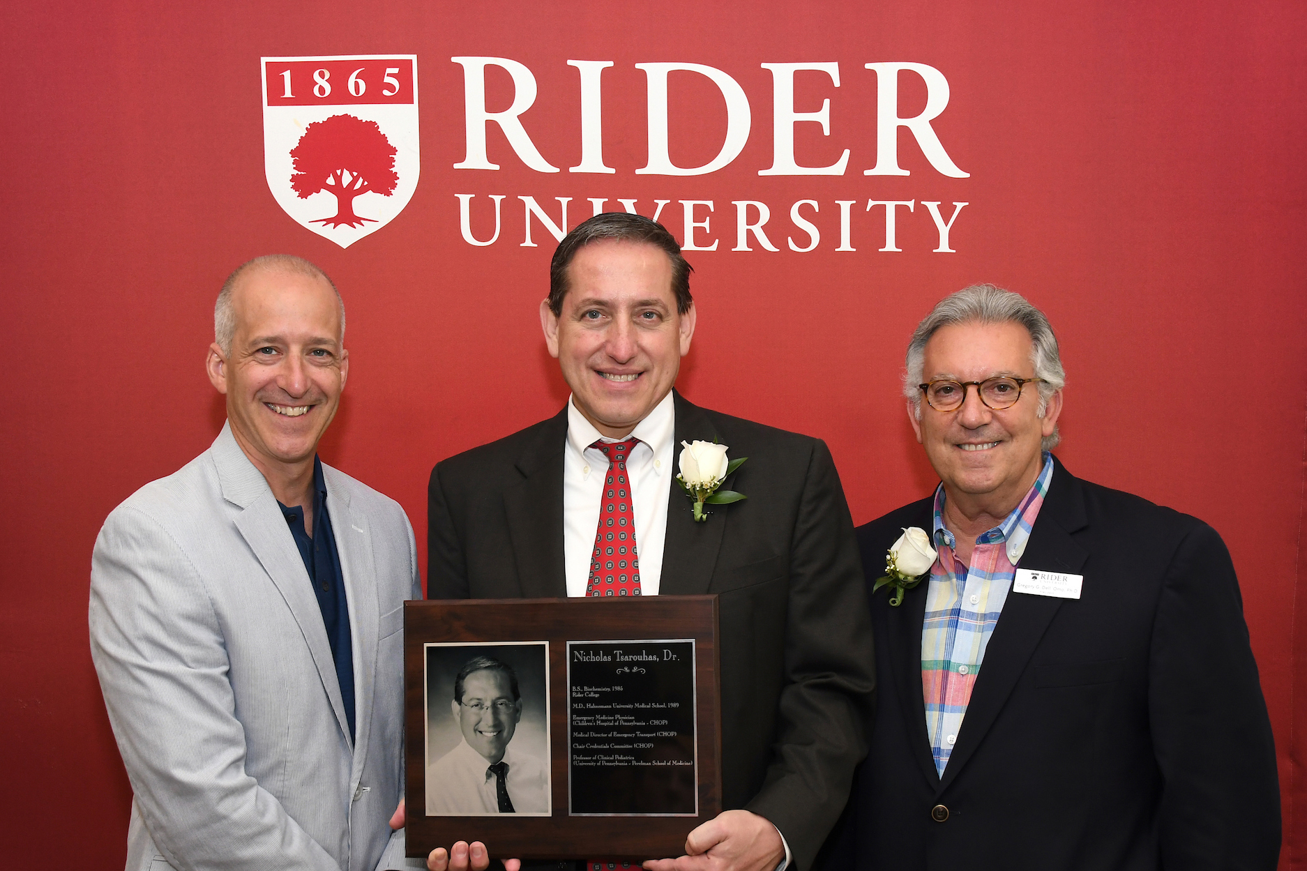 2 medical doctors, 1 biology professor inducted into Rider’s Science